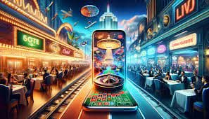 Meja American Roulette dengan dealer langsung dan kamera multi-sudut di joki win